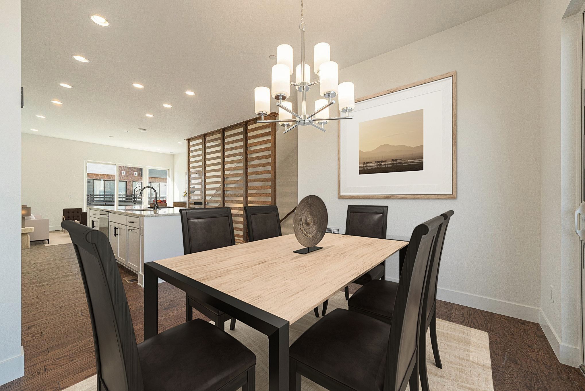 Photos including furniture are virtually staged; furniture is not included with this home.