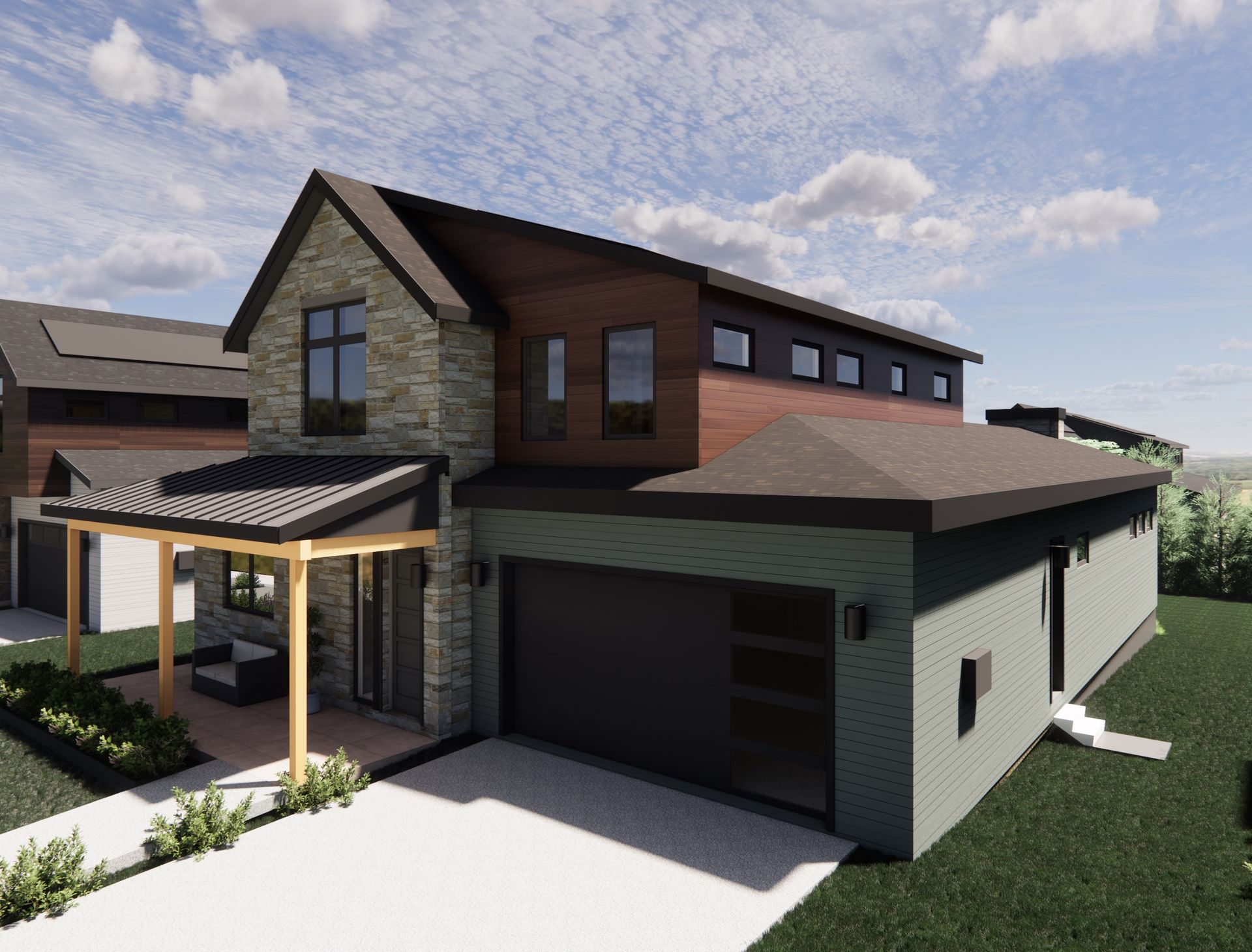 Welcome to 1040 Locust Ave. The Larkspur, one of Koelbel Communities most distinctive single-family designs in North Boulder featuring a private in-home elevator for effortless multi-level living. This home showcases Exterior Color Palette 1.