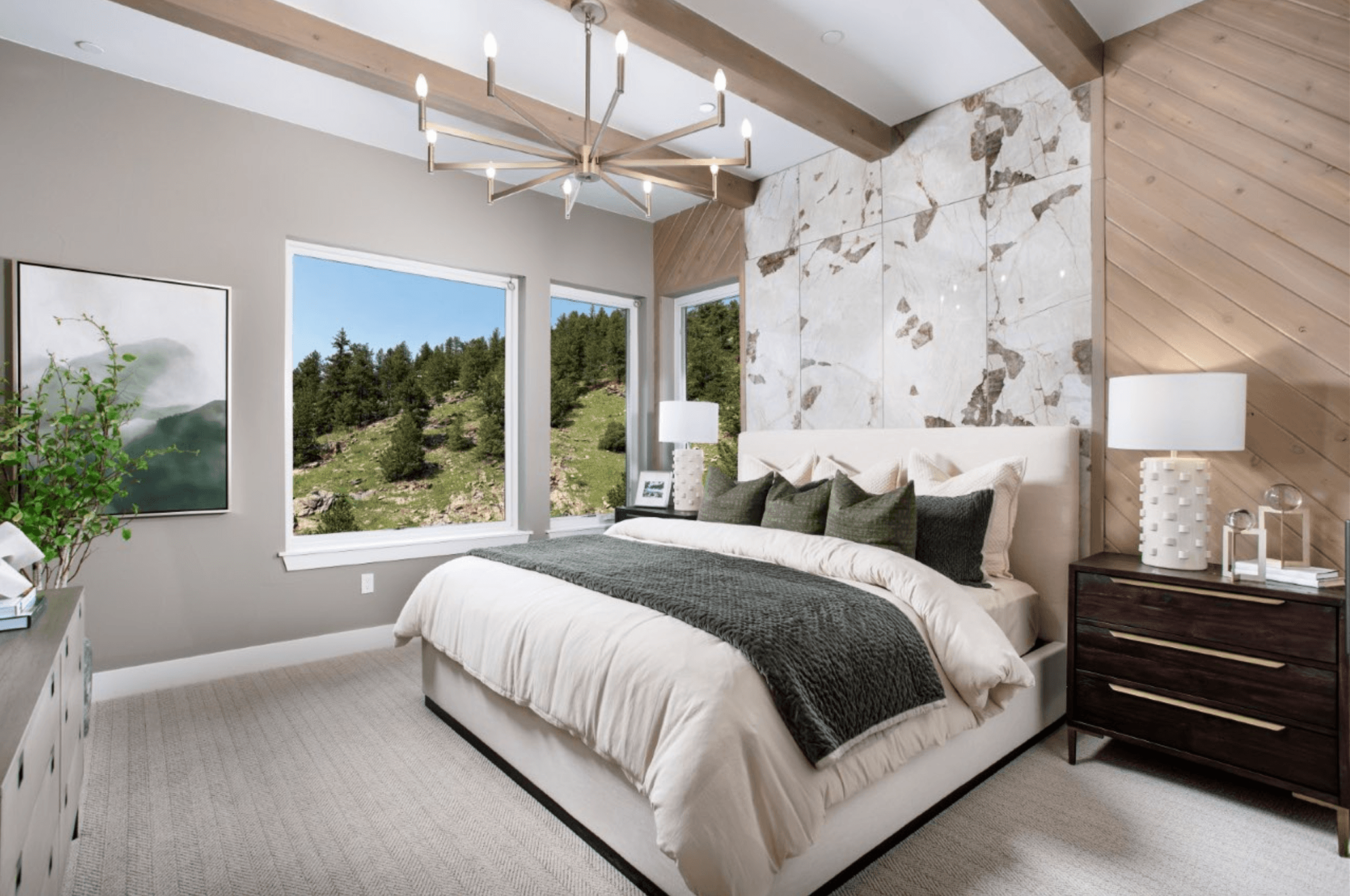 Primary Bedroom 2 is located on the lower level, offering a comfortable and private retreat that’s perfect for guests. Thoughtfully designed for convenience and relaxation, it provides a welcoming space away from the main living areas.
