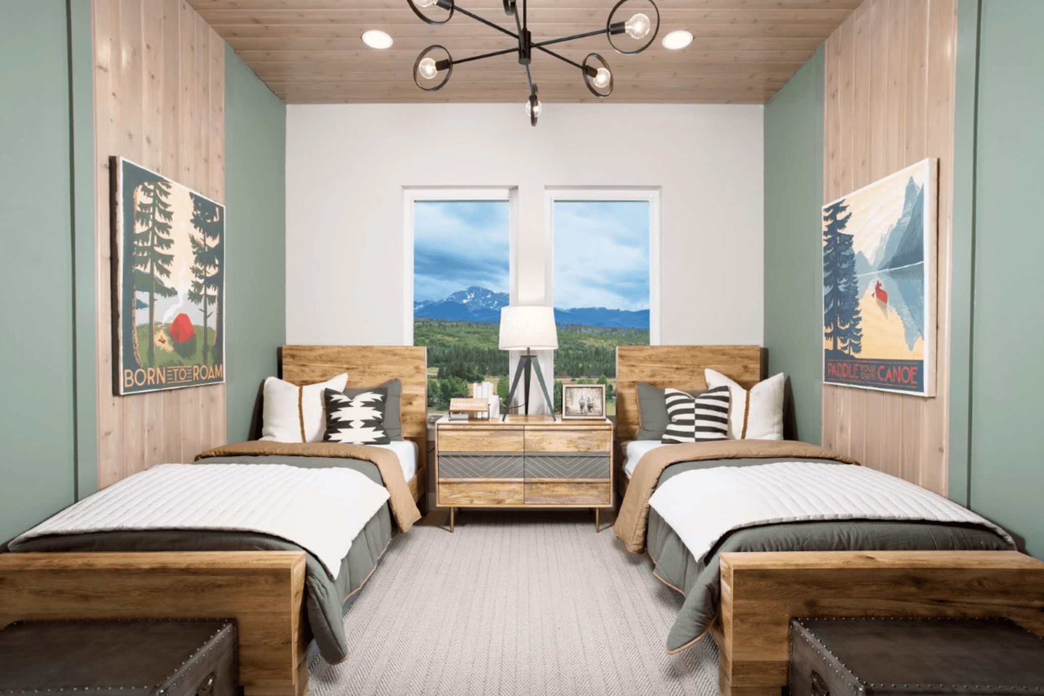 Bedroom 3 is located on the lower level, offering a comfortable and private space that’s ideal for guests or extended stays.