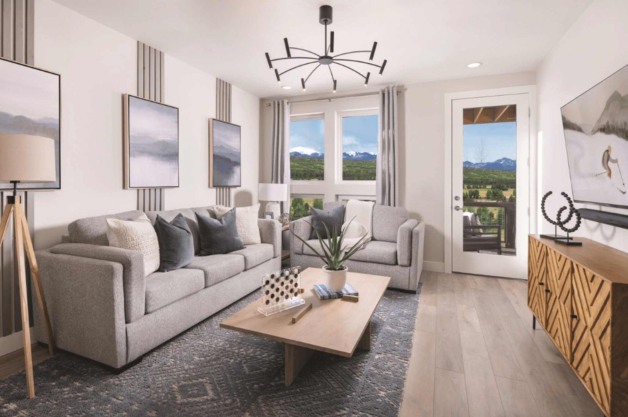 The lower level family/rec room offers a versatile and inviting space, perfect for movie nights, game days, or relaxing with family and friends in a comfortable, casual setting.
