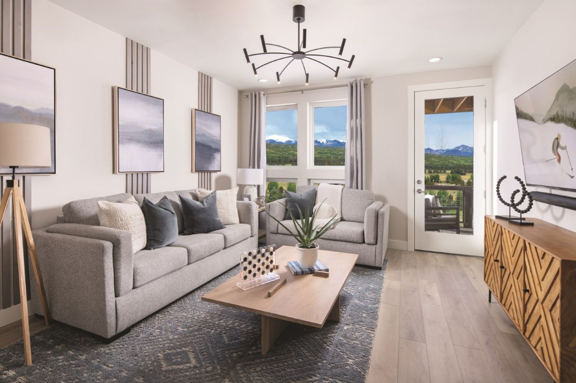The lower level family/rec room offers a versatile and inviting space, perfect for movie nights, game days, or relaxing with family and friends in a comfortable, casual setting.