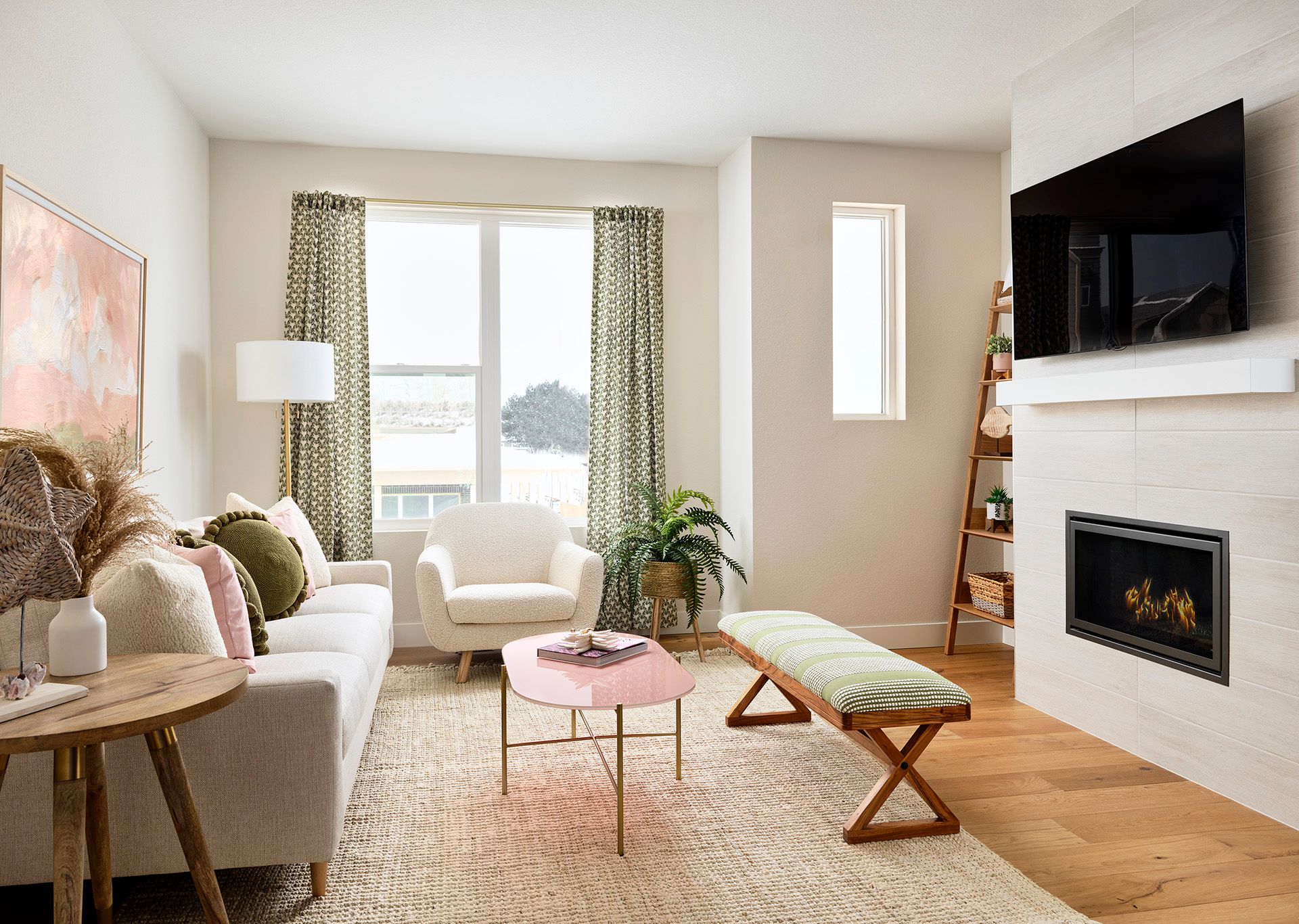 Sunny living room