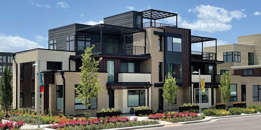 Atlas End Unit w/Main Floor Primary Suite by Koelbel Communities in Denver CO