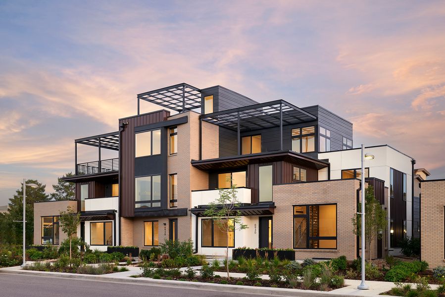 Atlas End Unit w/Main Floor Primary Suite by Koelbel Communities in Denver CO