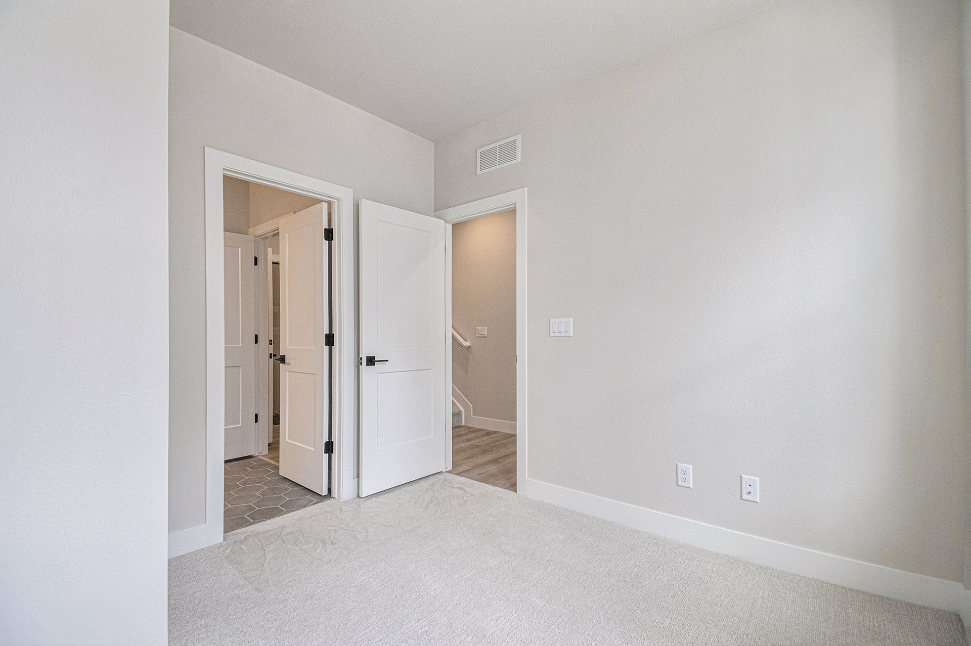 First level bedroom w/attached bath