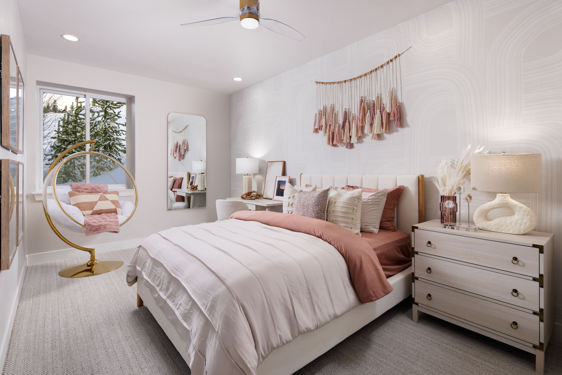 Bedroom 3 is thoughtfully designed with a Jack and Jill connection to Bath 3 and the family/rec room, offering easy access and a functional layout perfect for shared living or guests.