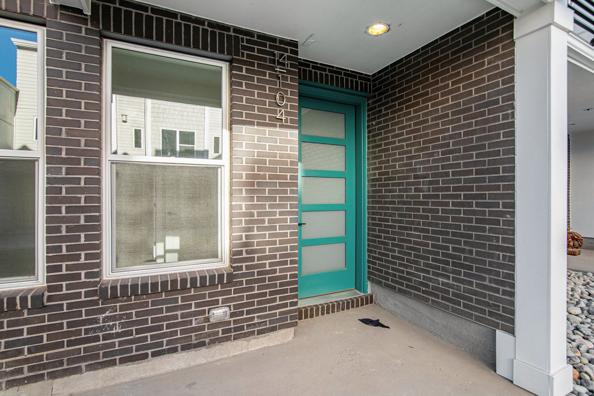 Covered front porch