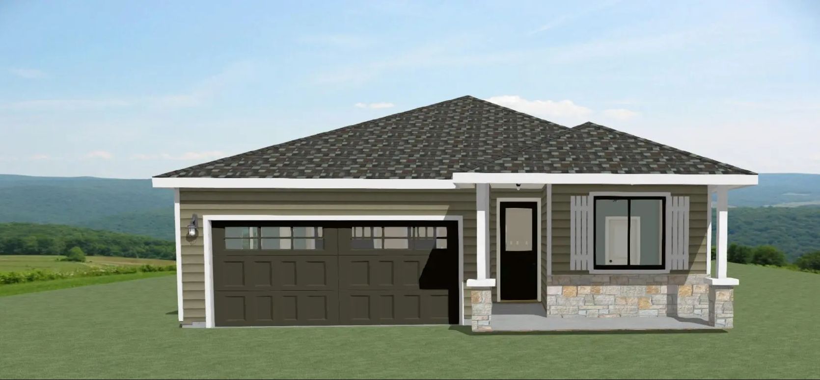 casa en Rhyolite Ranch por Kauffman Homes