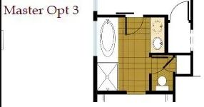 Master Bath Opt. 3 Floor Plan