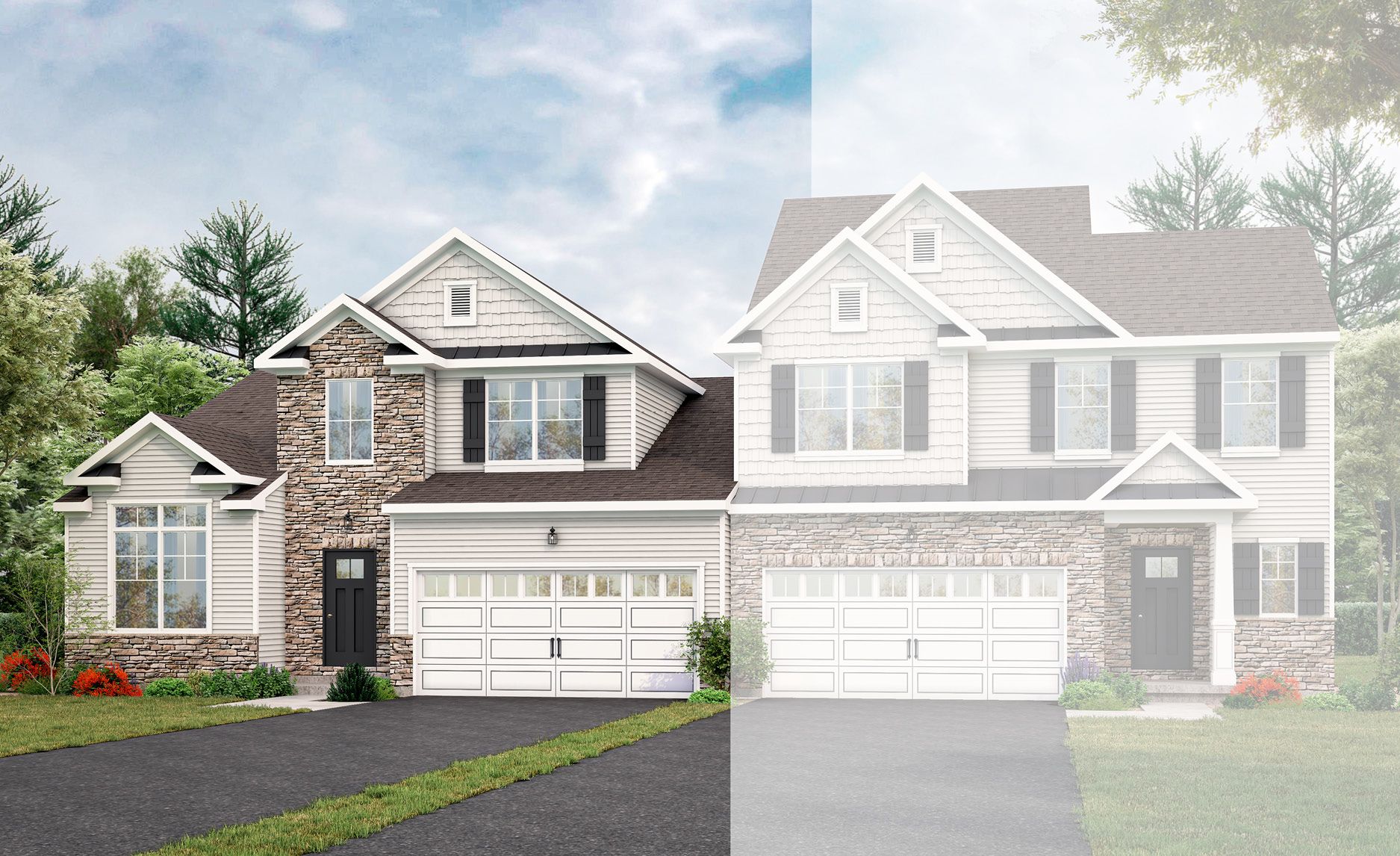 Cheswick - TR - The Fields at Twin Run: Macungie, Pennsylvania - Kay Builders