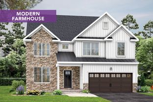 Vancouver C - Modern Farmhouse - The Fields at Brookside: Macungie, Pennsylvania - Kay Builders