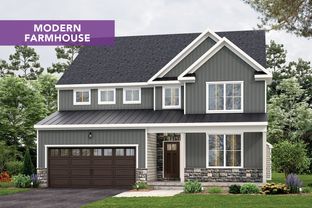 Stratton D - Modern Farmhouse - The Fields at Brookside: Macungie, Pennsylvania - Kay Builders