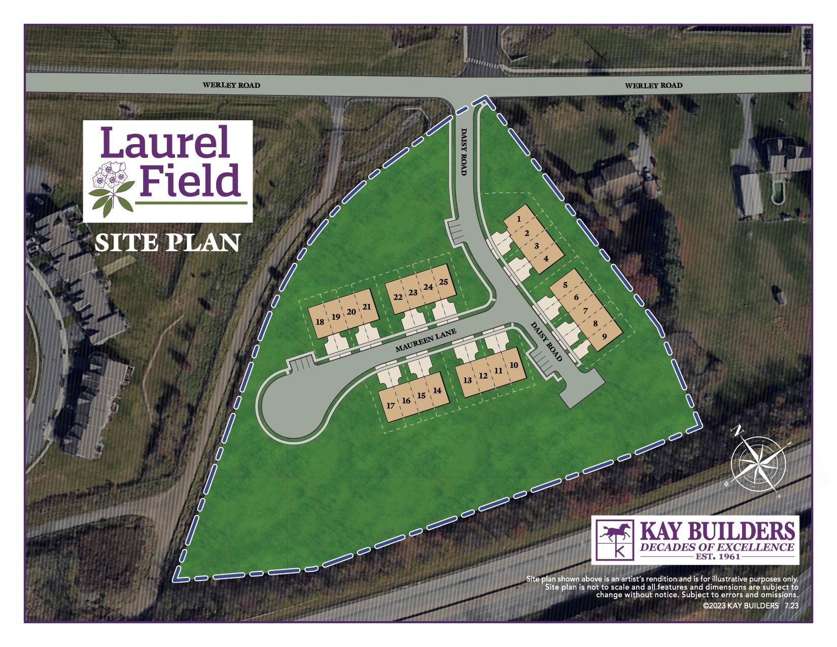 Laurel Field in Allentown, PA New Homes by Kay Builders