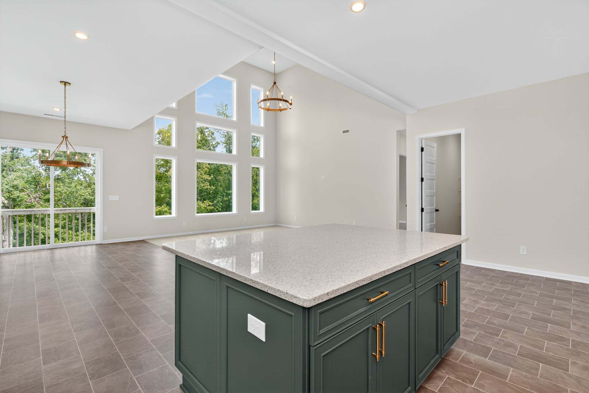 Classic Kitchen and Family Room