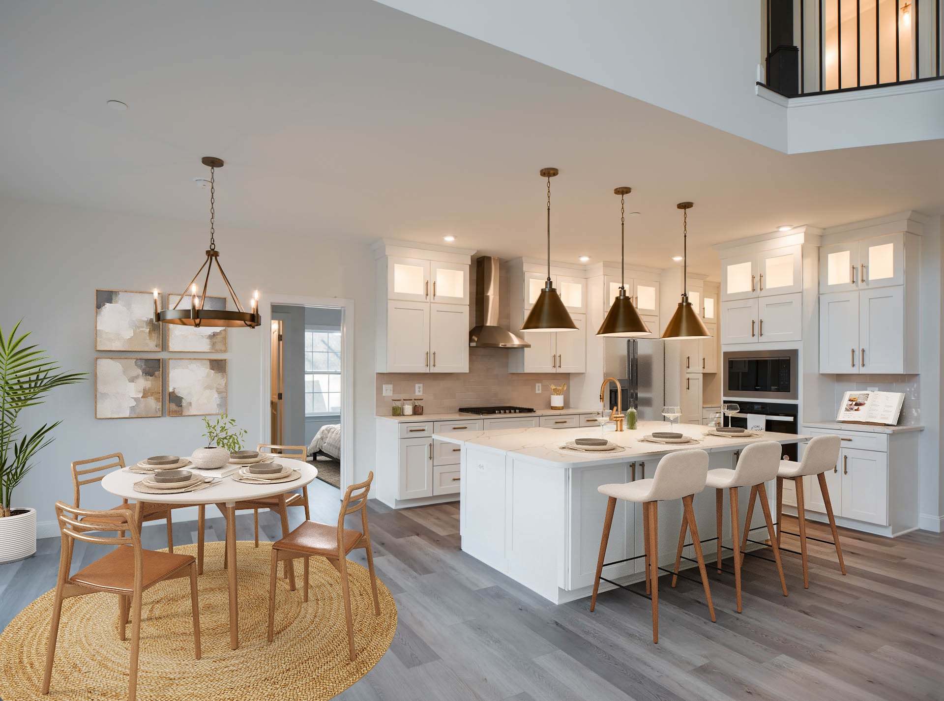 Breakfast Area and Garden Kitchen