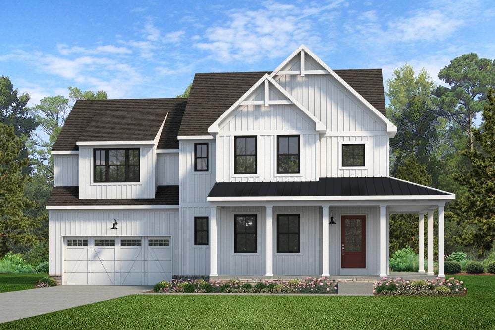 Sebastian Farmhouse - Laurel Oaks: Abingdon, Maryland - Keystone Custom Homes