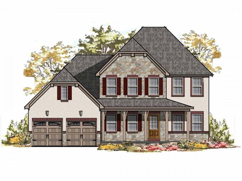 Nottingham Bordeaux - Laurel Oaks: Abingdon, Maryland - Keystone Custom Homes