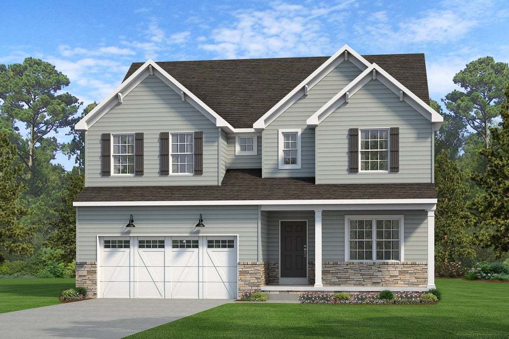 Savannah Traditional - Laurel Oaks: Abingdon, Maryland - Keystone Custom Homes