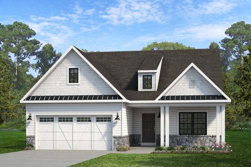 Woodford Traditional - Trails at Marsh Creek: Glenmoore, Pennsylvania - Keystone Custom Homes