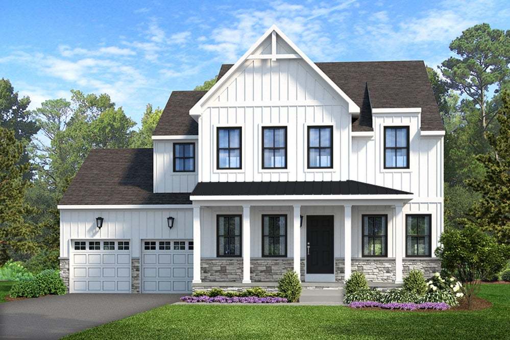 Addison Farmhouse - Laurel Oaks: Abingdon, Maryland - Keystone Custom Homes