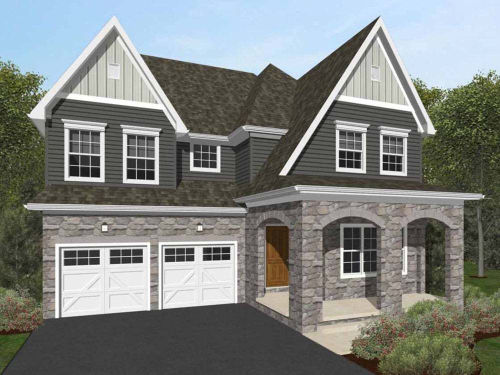 Manchester Cottage - Hidden Springs: Mechanicsburg, Pennsylvania - Keystone Custom Homes