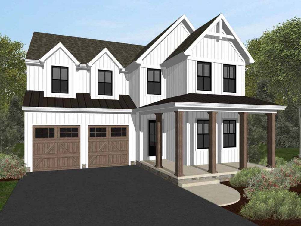 Manchester Farmhouse - Spring Creek Farm: Mechanicsburg, Pennsylvania - Keystone Custom Homes