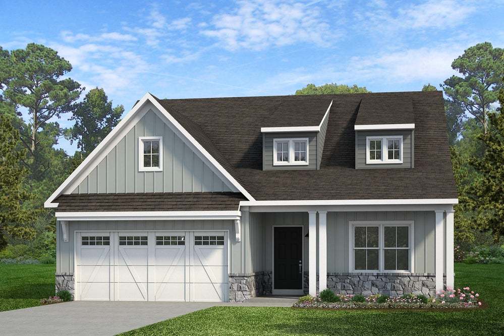 Caldwell Farmhouse - Lakestone Cove Waterfront: Belmont, North Carolina - Keystone Custom Homes