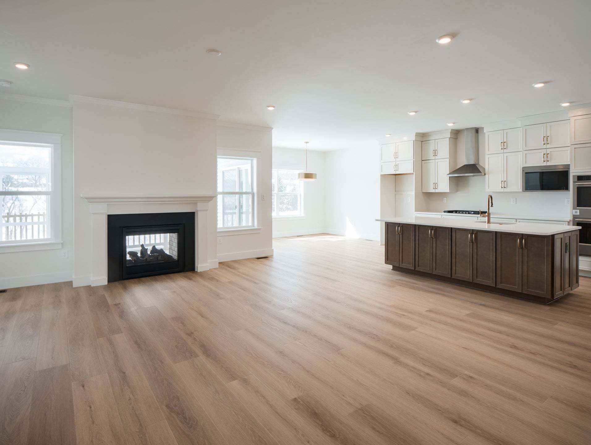 Family Room, Dining Area, and Garden Kitchen