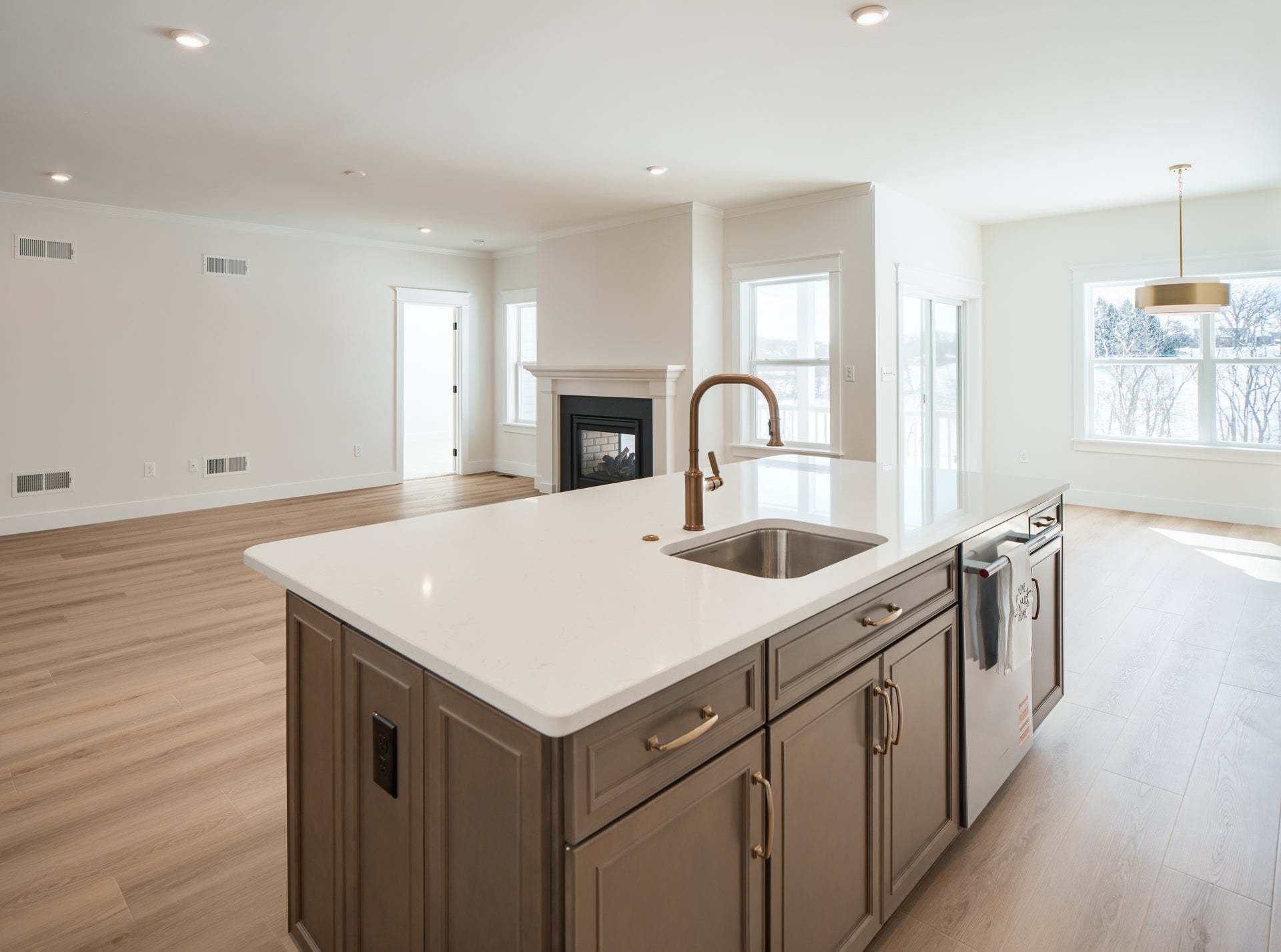 Garden Kitchen and Living Room