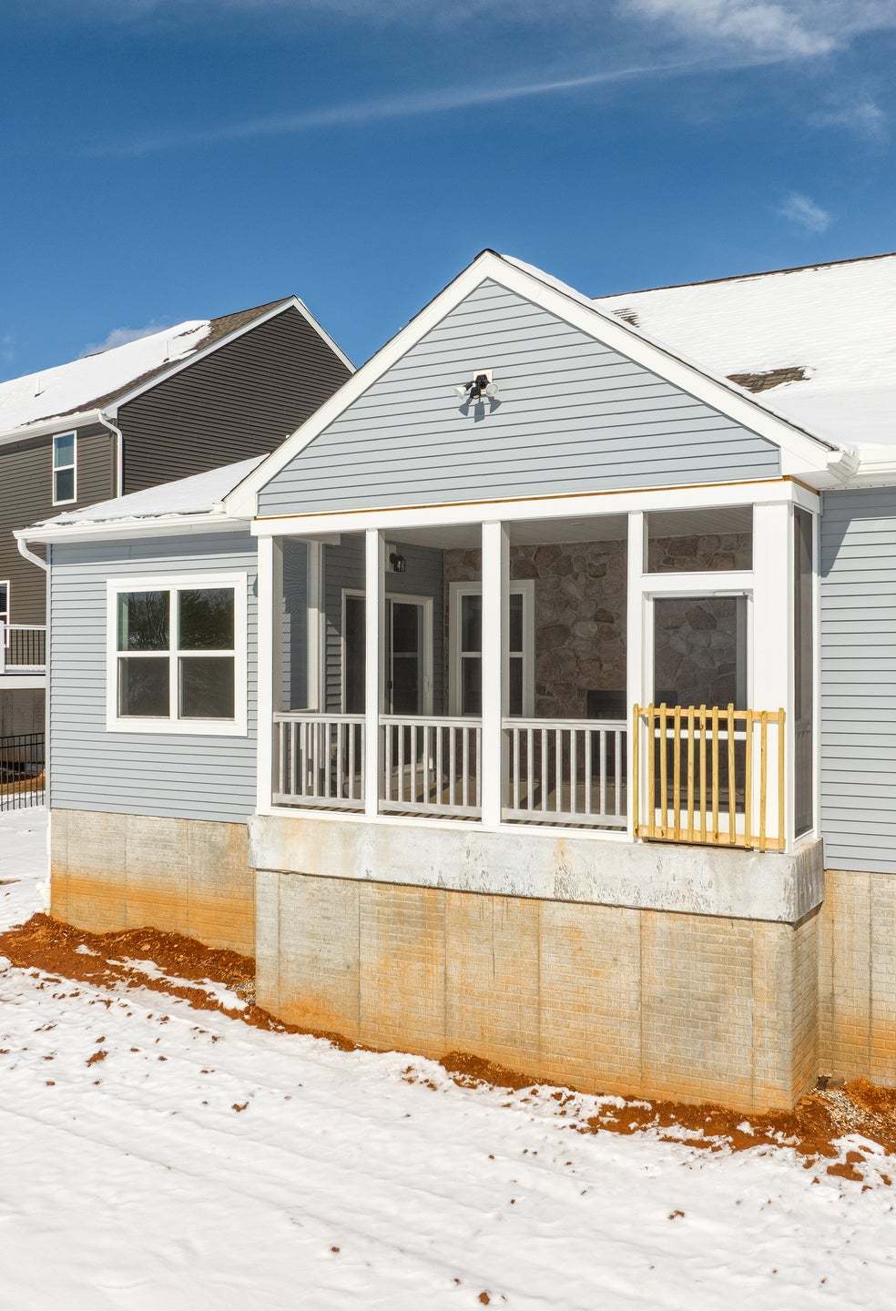 Screened-in Covered Porch