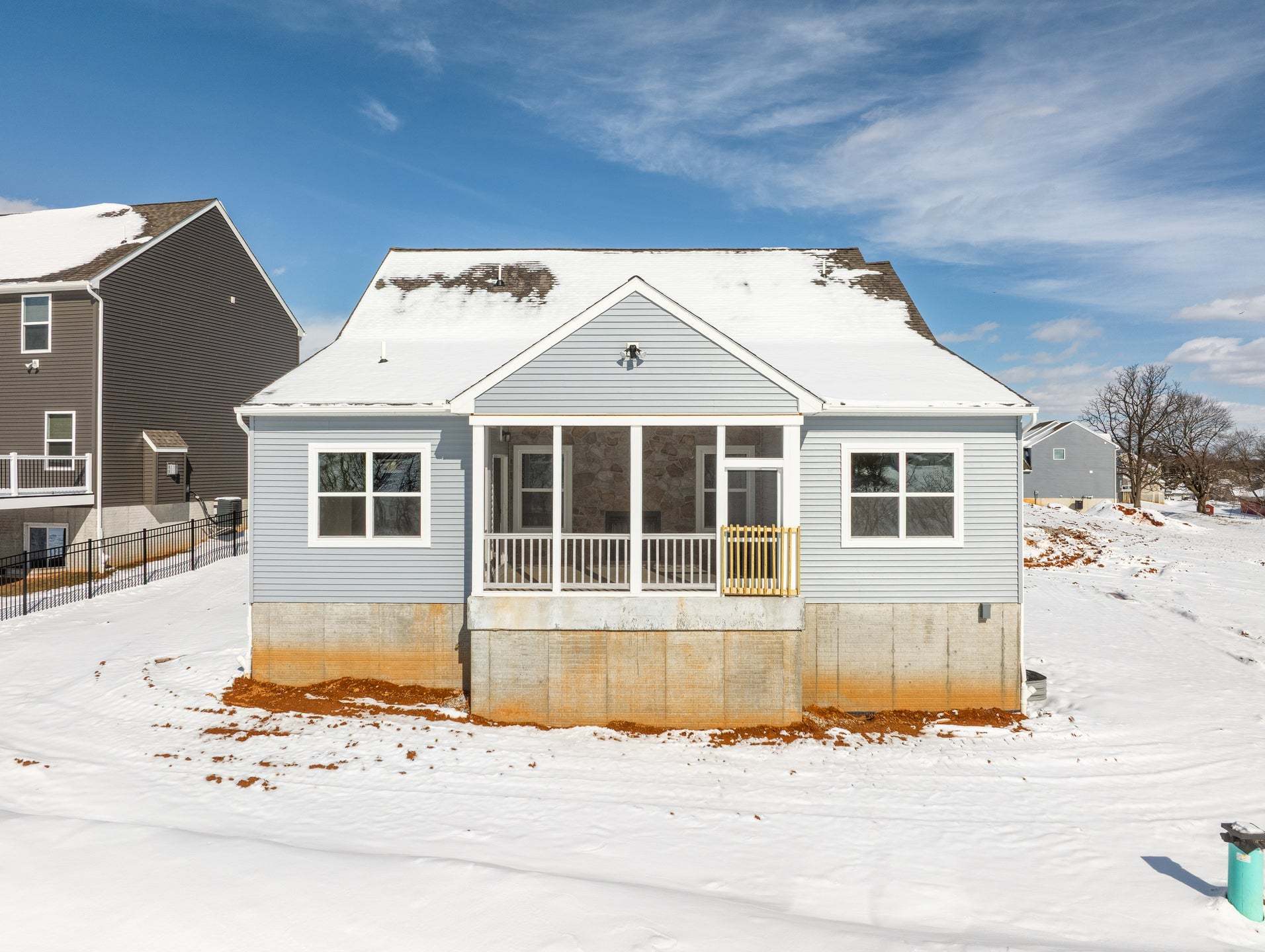 Screened-in Covered Porch