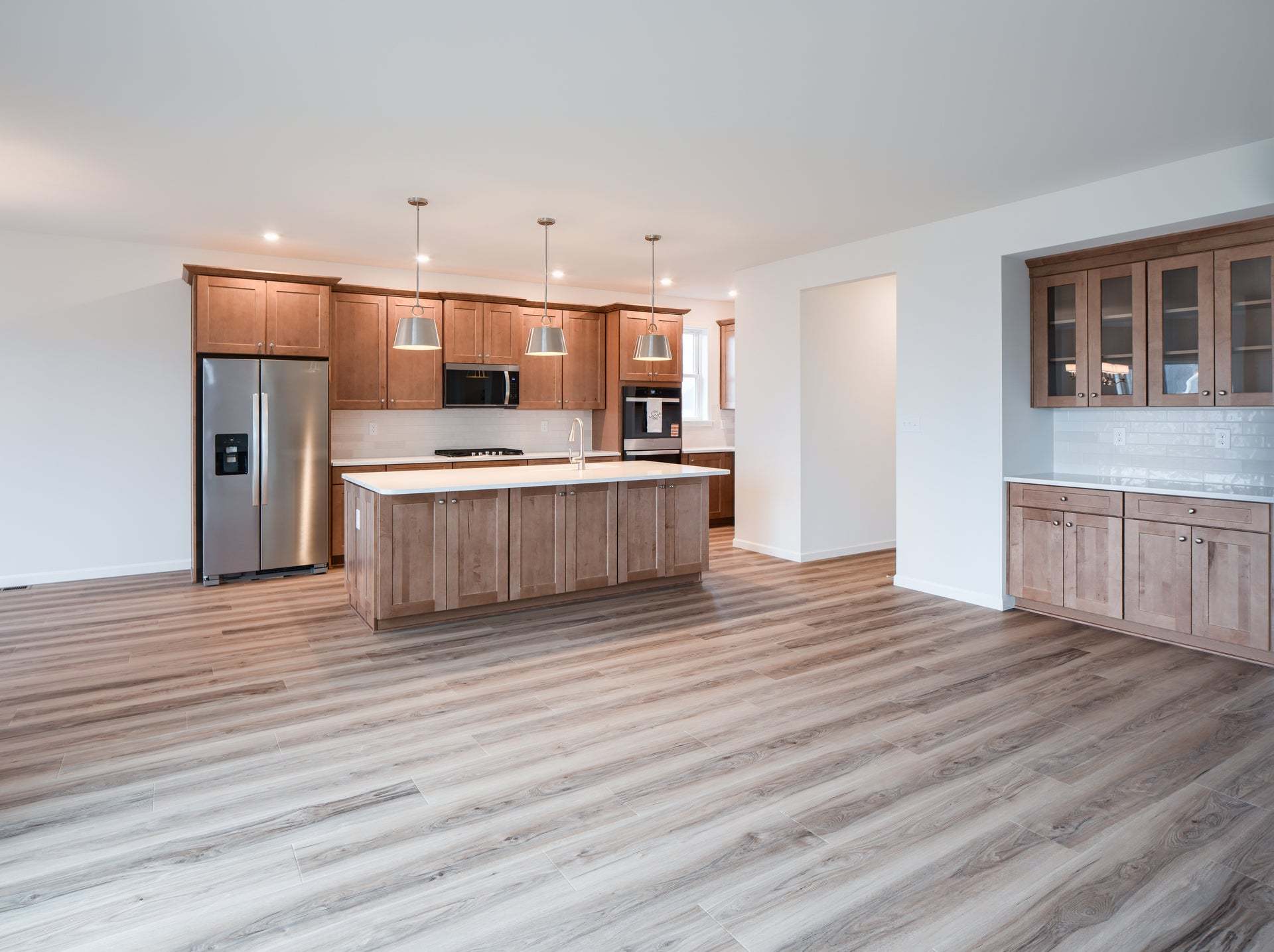 Gourmet Kitchen and Family Room
