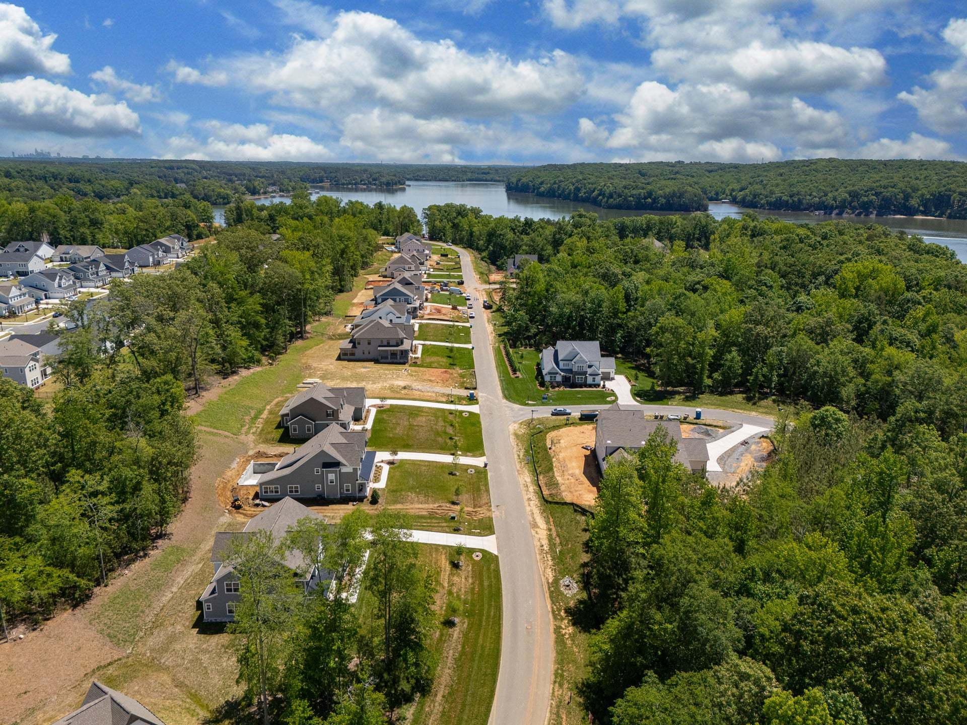 homes in McLean South Shore by Keystone Custom Homes