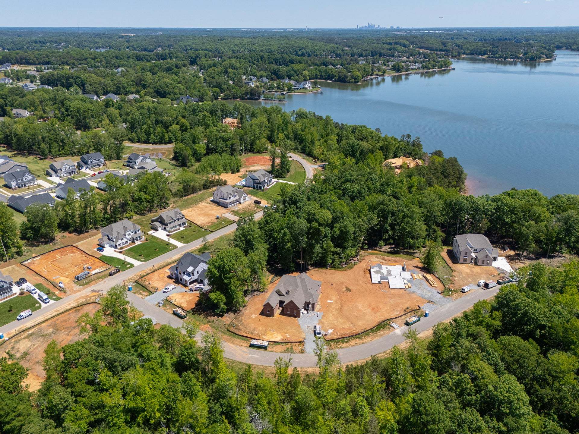 homes in McLean South Shore by Keystone Custom Homes