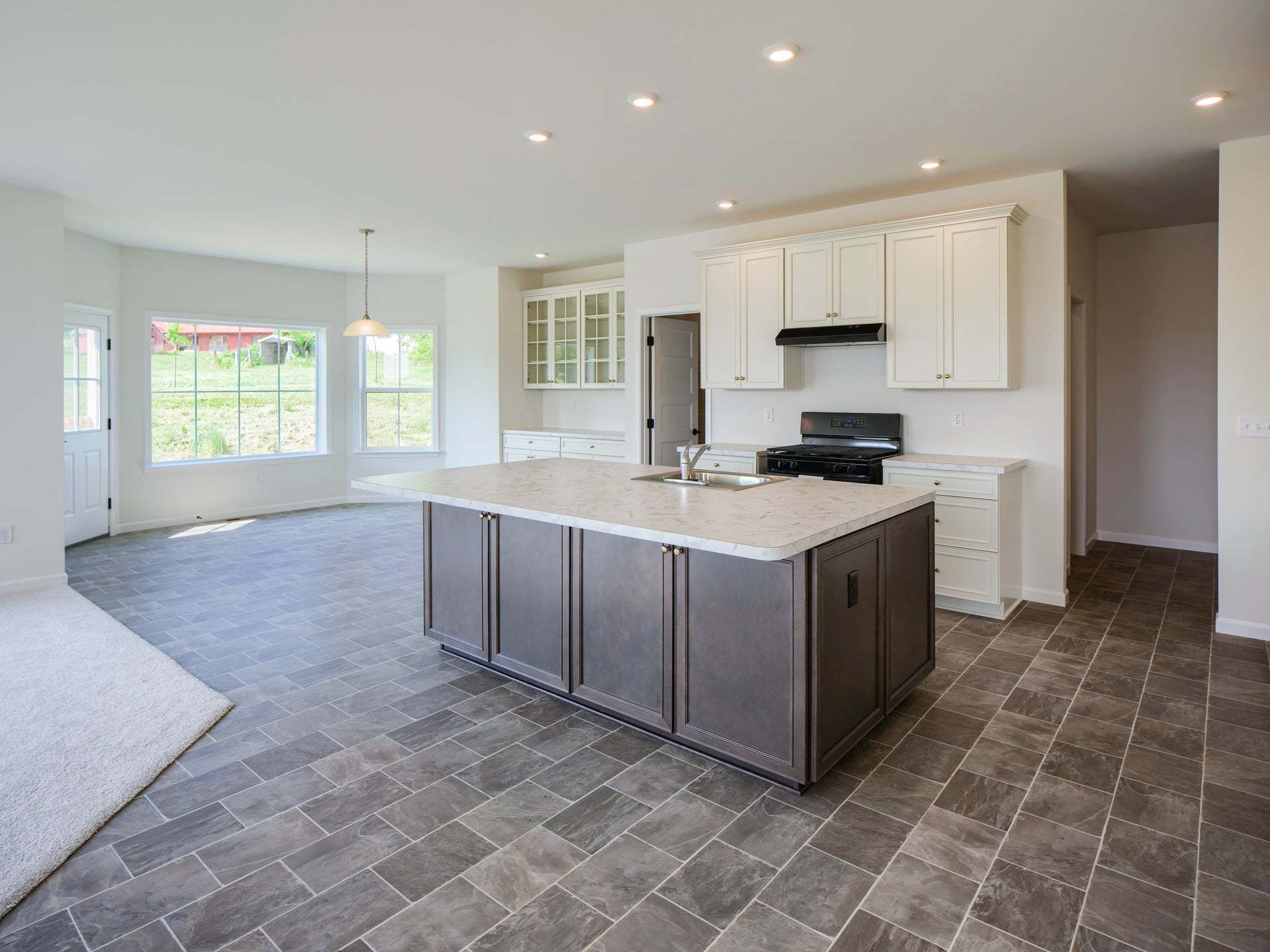Kitchen and Breakfast Area