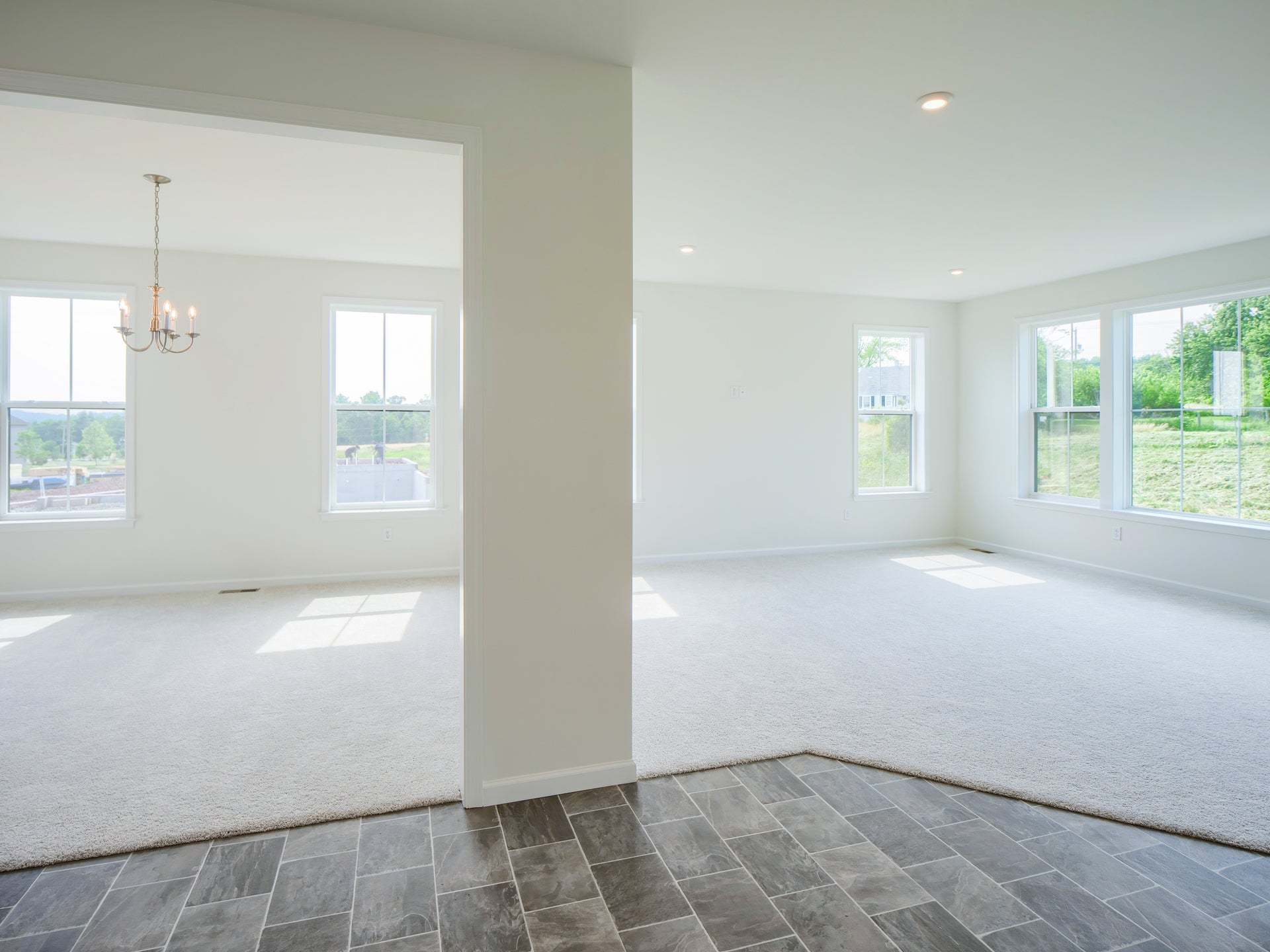 Dining Room and Family Room