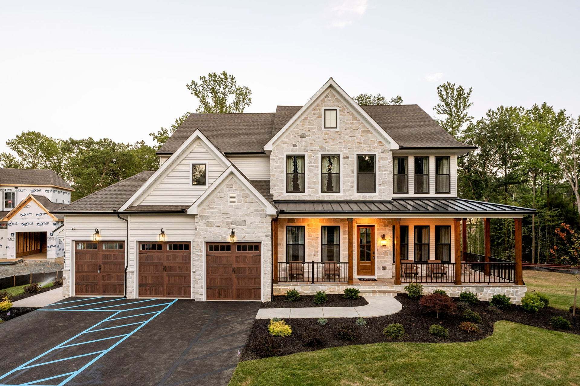 casa en Laurel Oaks por Keystone Custom Homes