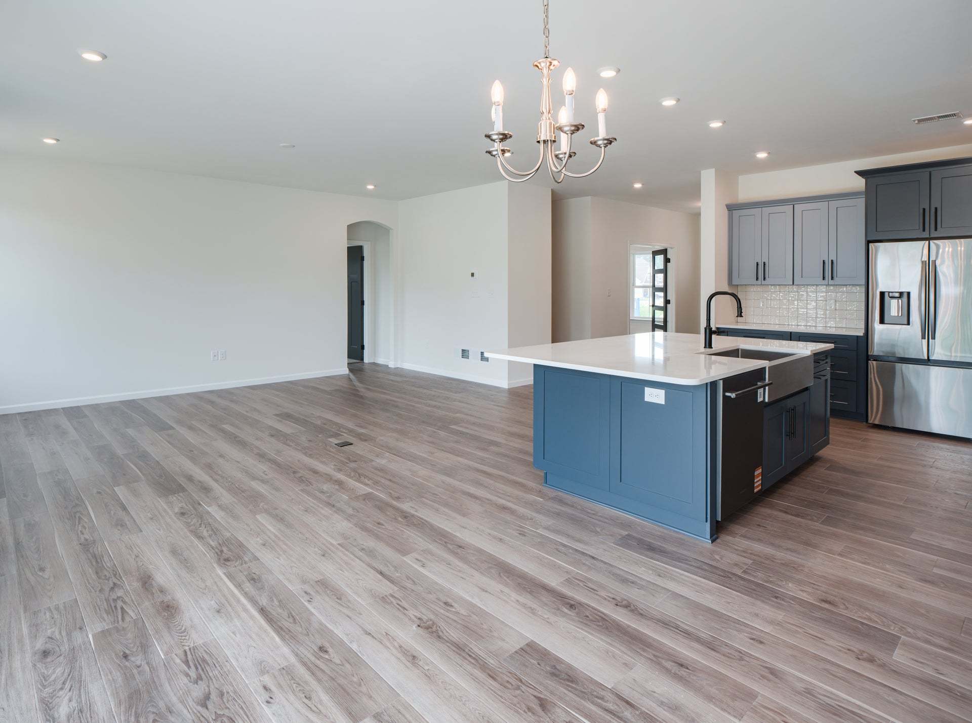 Classic Kitchen and Family Room
