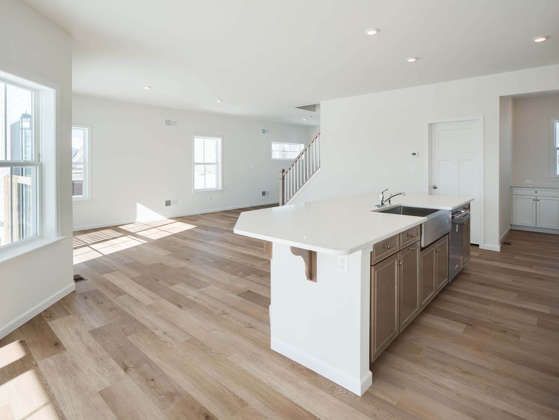 Classic Kitchen and Living Room