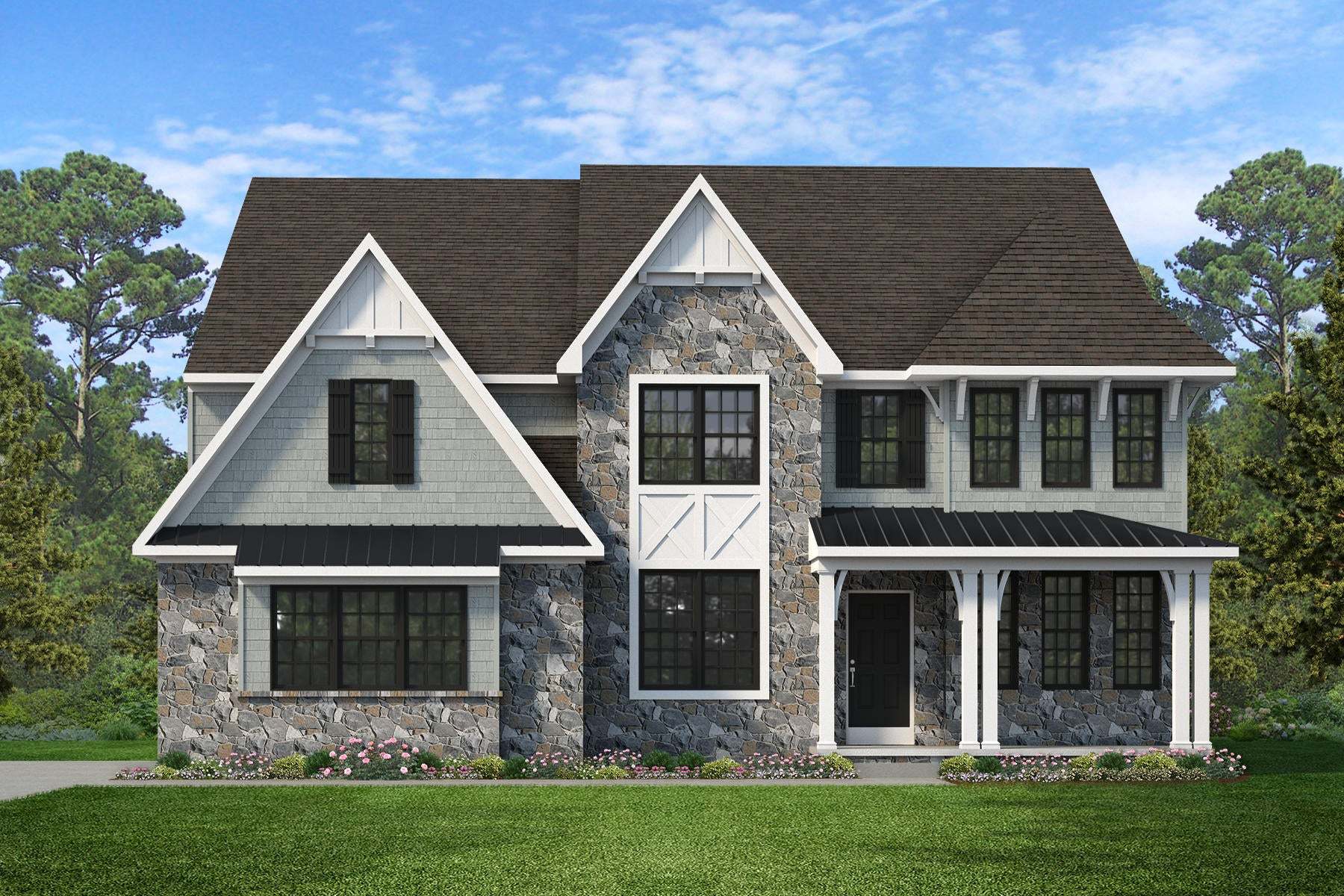 Devonshire Plan at Windermere Farms in Huntersville, NC by Keystone ...