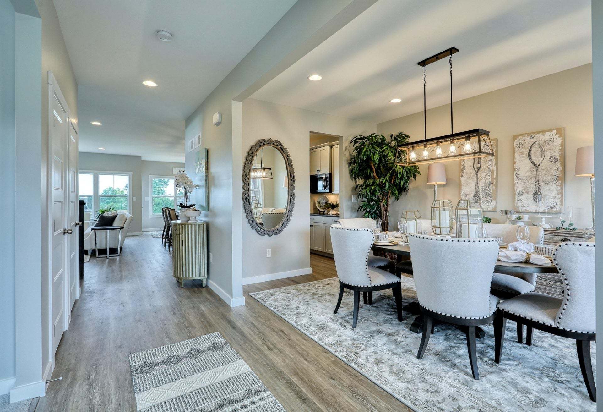 Foyer and Dining Room