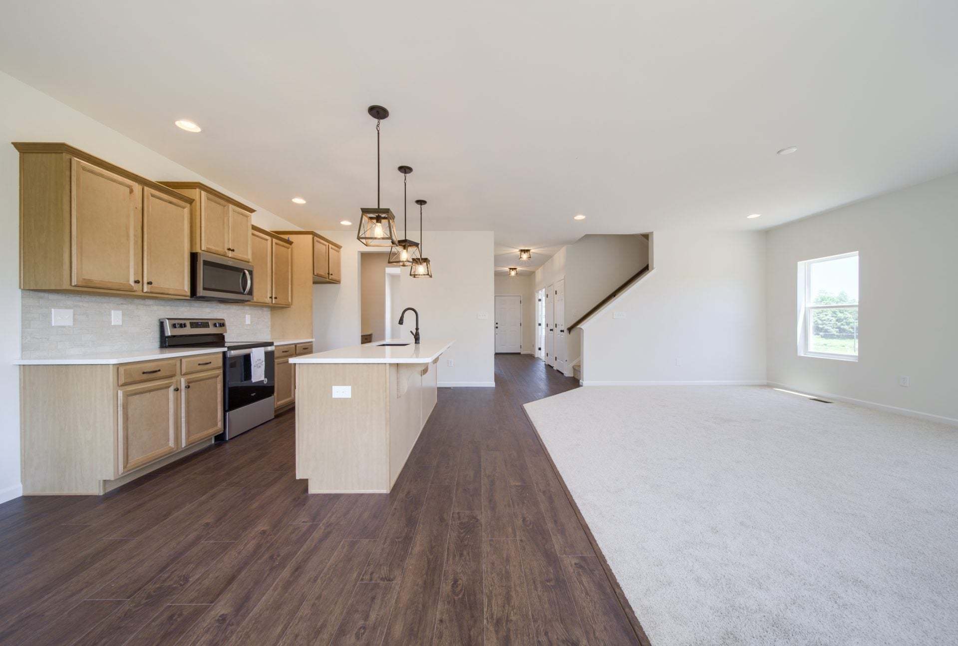 Classic Kitchen and Family Room
