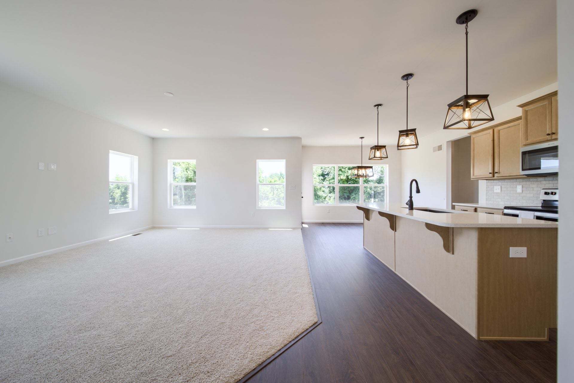 Classic Kitchen and Family Room