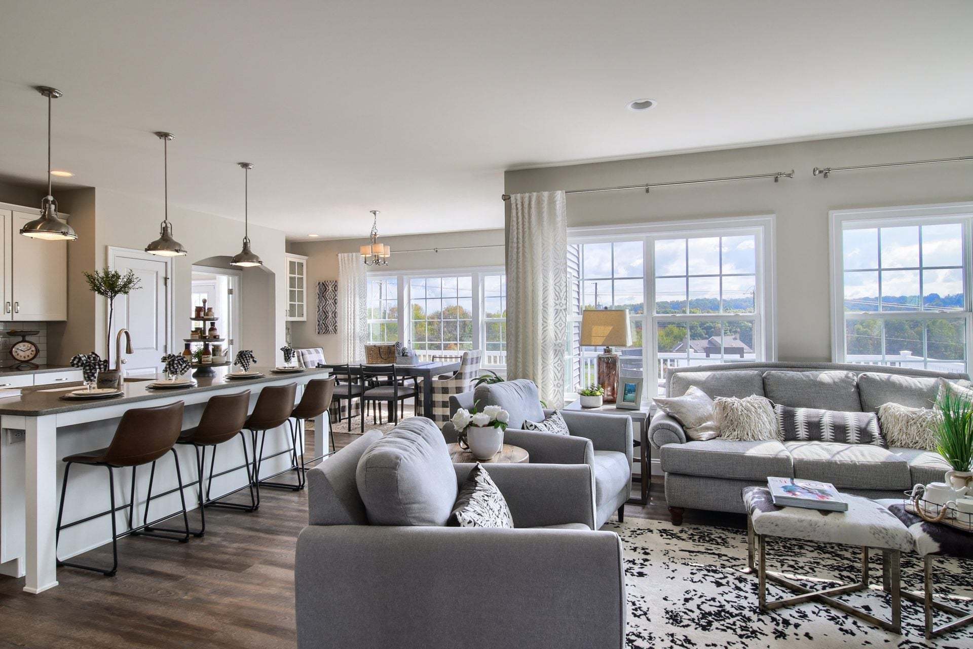 Classic Kitchen & Family Room