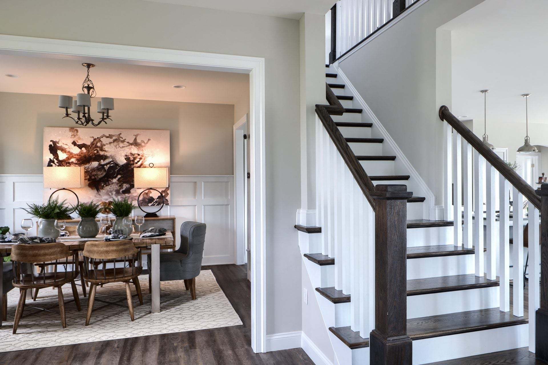 Stairs & Dining Room