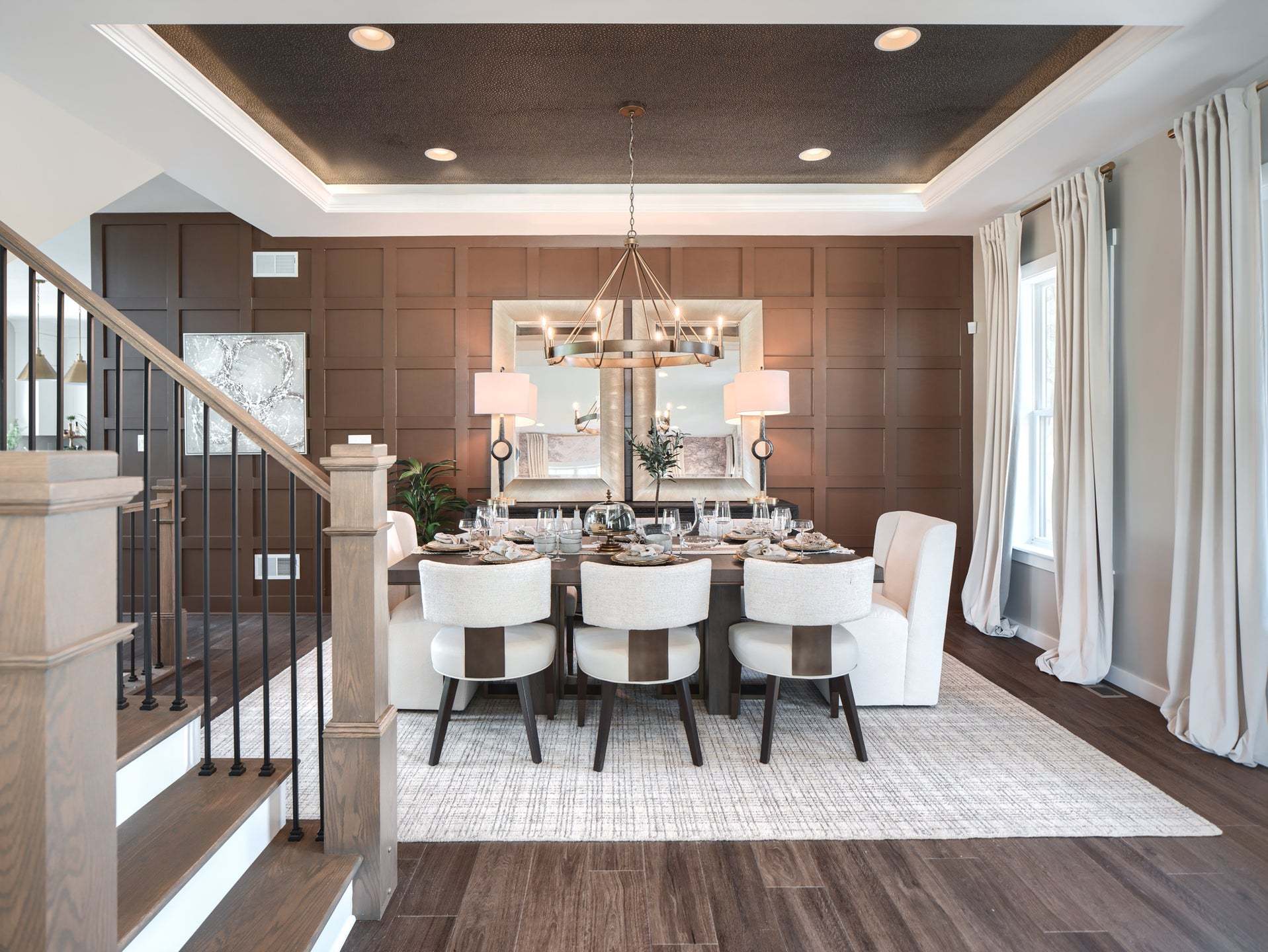 Foyer and Dining Room