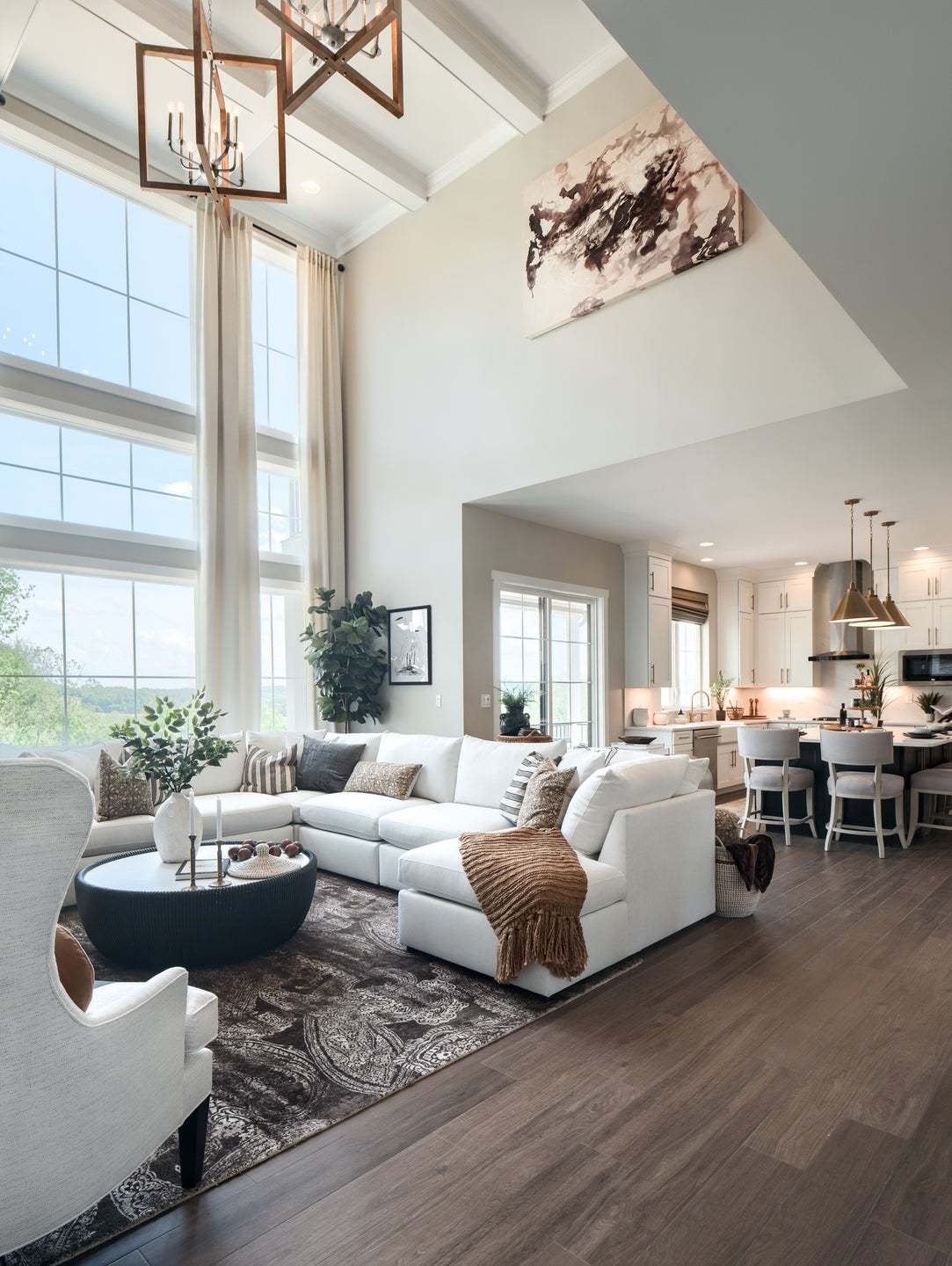 Family Room and Garden Kitchen