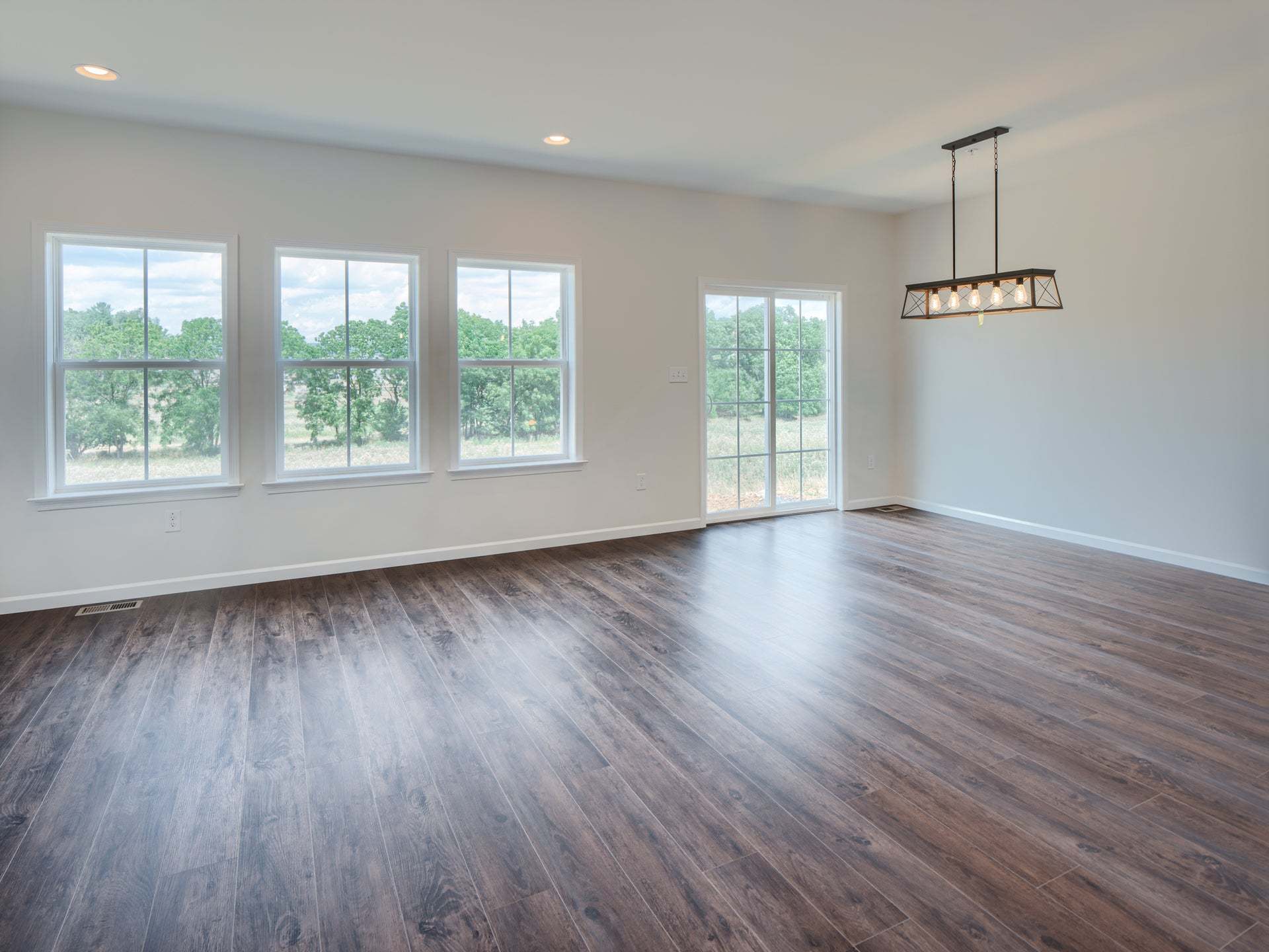 Family Room and Dining Room