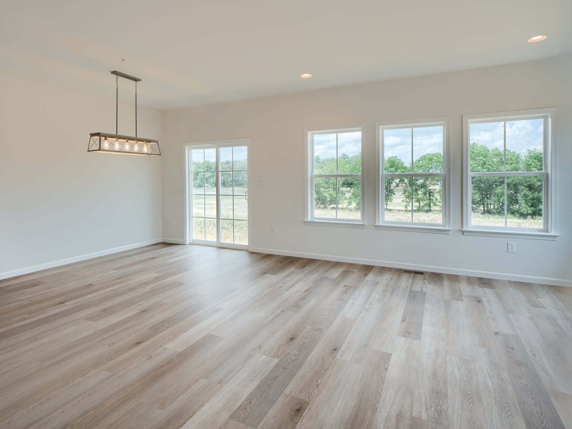 Dining Room and Family Room